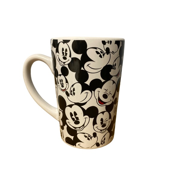 Disney Mickey & Minnie Mouse Mug Set – 2pc Ceramic Coffee Cups – Collage Style - Picture 7 of 11
